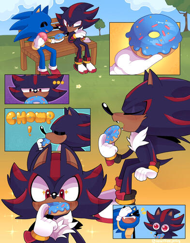 Shadow &amp; Sonic Mini Comic